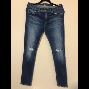 Rag & Bone Womens Jeans Pacifico Blue